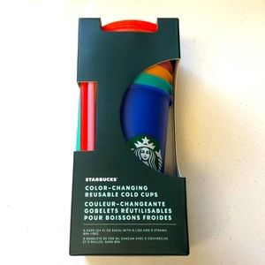NIB Set of 5 Starbucks Cold Cups